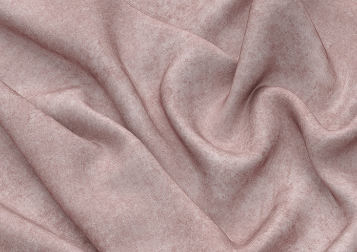 Florence Faux Suede, Petal Pink - Motorised Roman Blind - Image 4